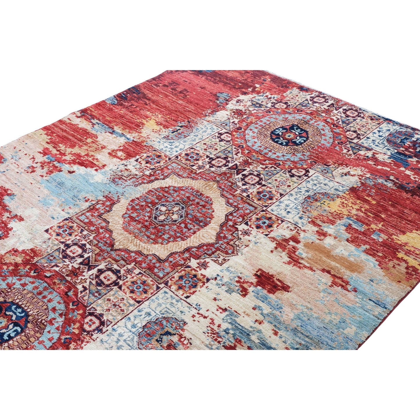 ARYANA MAMAB RED / MULTI 5' X 6'8"