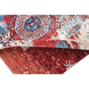 ARYANA ARYAN IVORY / RED 5'1" X 6'8"