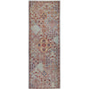 ARYANA ARYAN BROWN / RED 2' X 5'10"