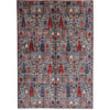 ARYANA ARYAN LIGHT BLUE / RED 4'10" X 6'10"