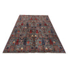 ARYANA ARYAN LIGHT BLUE / RED 4'10" X 6'10"