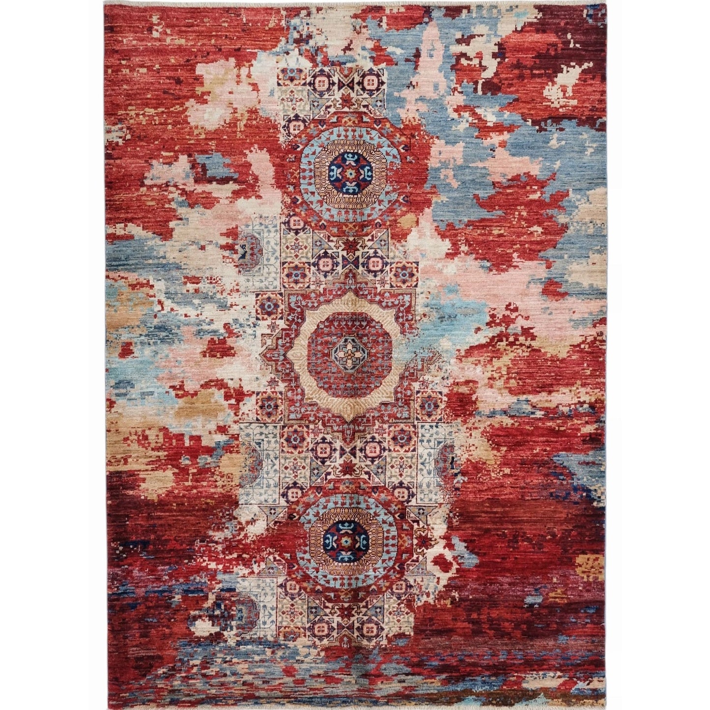 ARYANA MAMAB RED / MULTI 5' X 6'10"