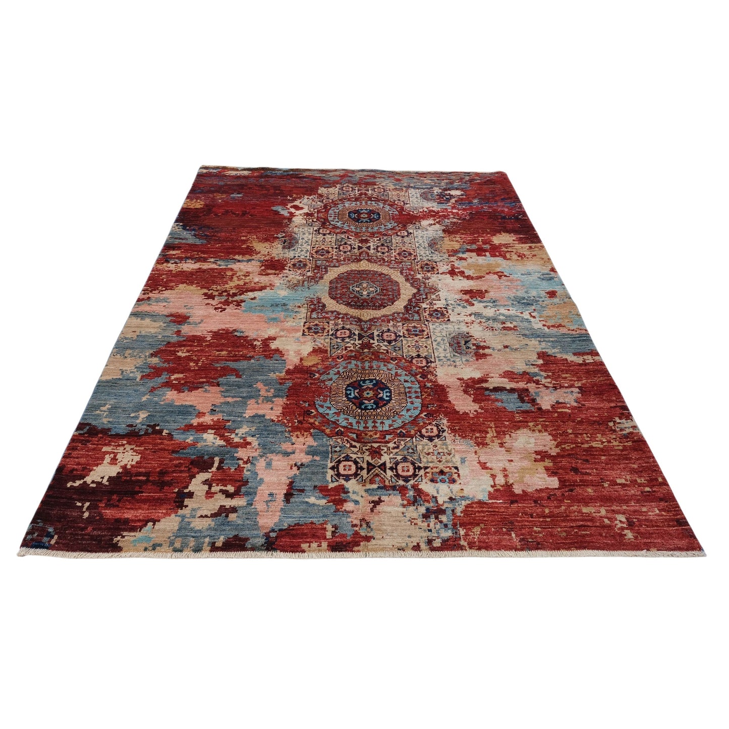 ARYANA MAMAB RED / MULTI 5' X 6'10"