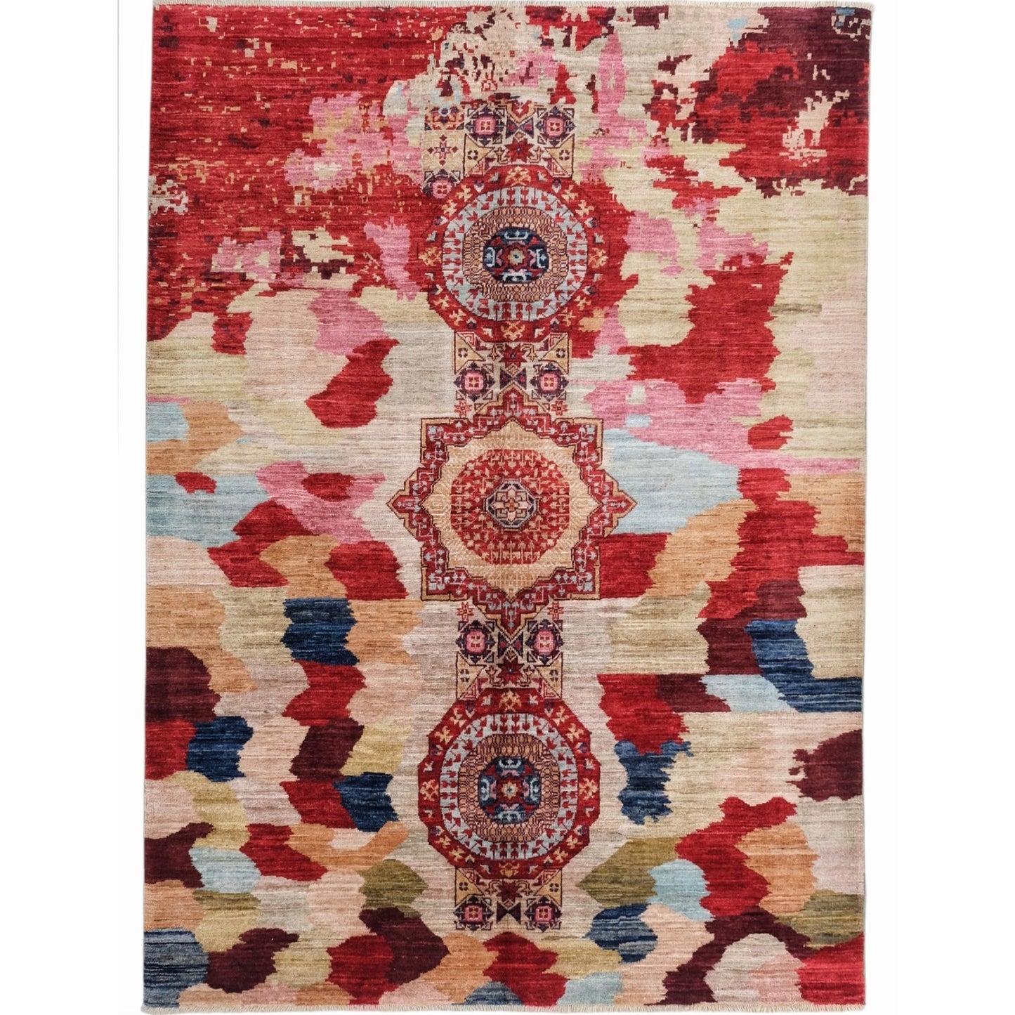 ARYANA MAMAB IVORY / MULTI 5'1" X 6'8"