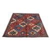 ARYANA ARYAN RED / NAVY 4'10" X 4'11"