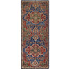 ARYANA ARYAN NAVY / RED 2' X 4'11"