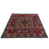 ARYANA ARYAN NAVY / RED 4'1" X 5'1"
