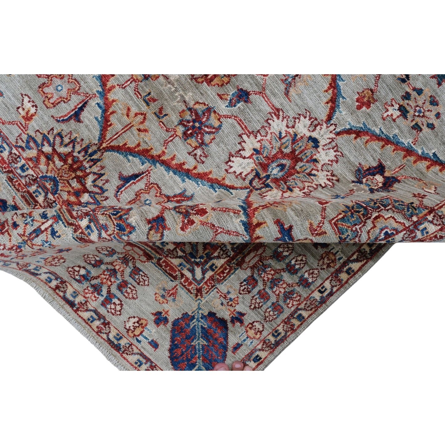 ARYANA ARYAN LIGHT BLUE / LIGHT BLUE 4'11" X 6'11"