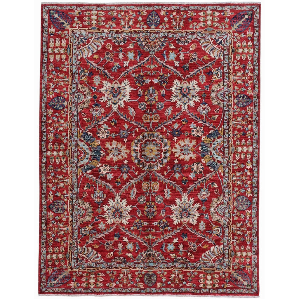ARYANA ARYAN RED / RED 4'10" X 6'6"