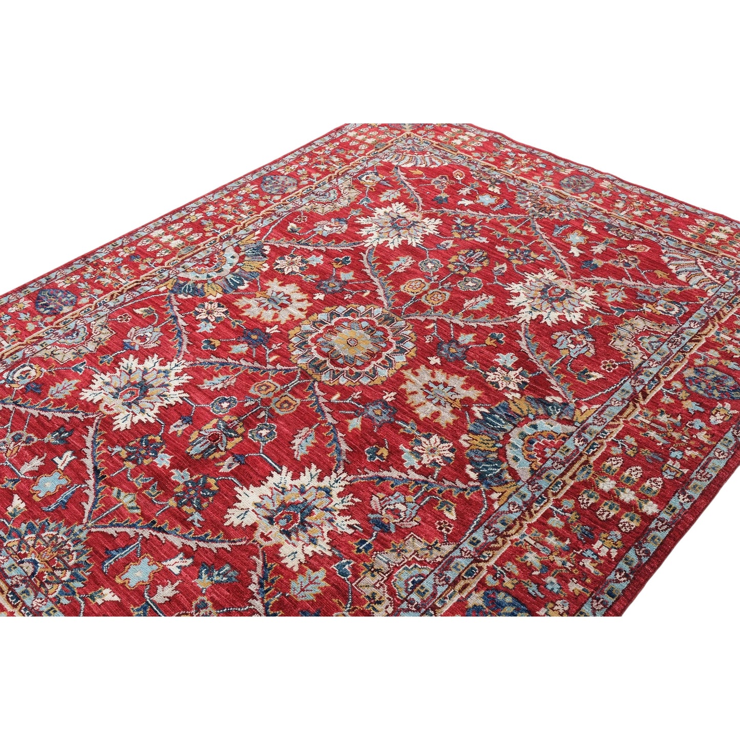 ARYANA ARYAN RED / RED 4'10" X 6'6"