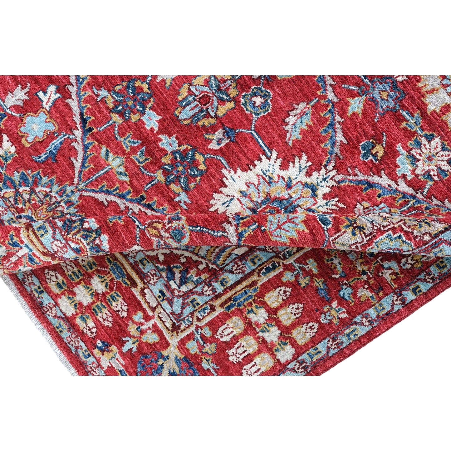 ARYANA ARYAN RED / RED 4'10" X 6'6"