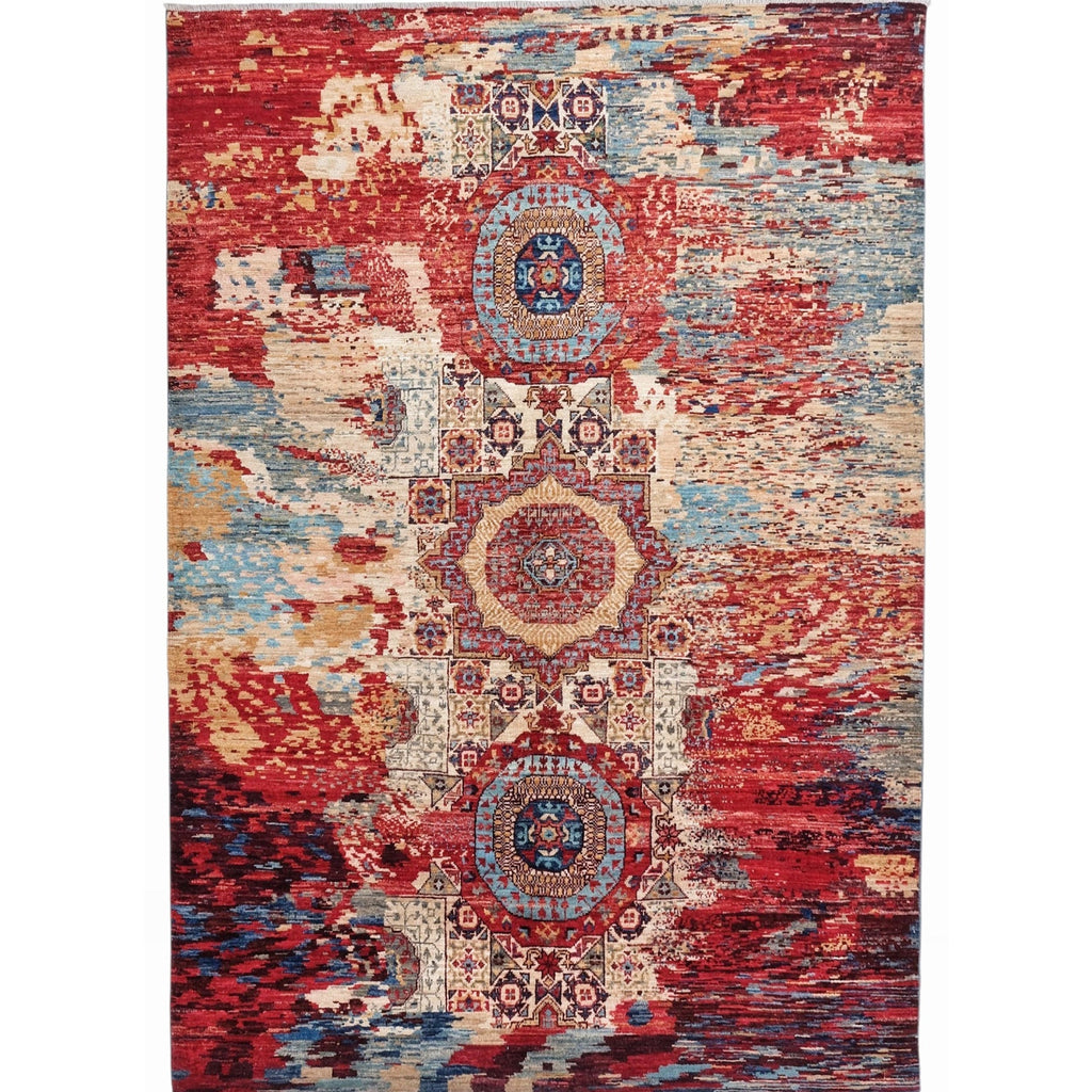 ARYANA MAMAB RED / MULTI 5' X 7'3"