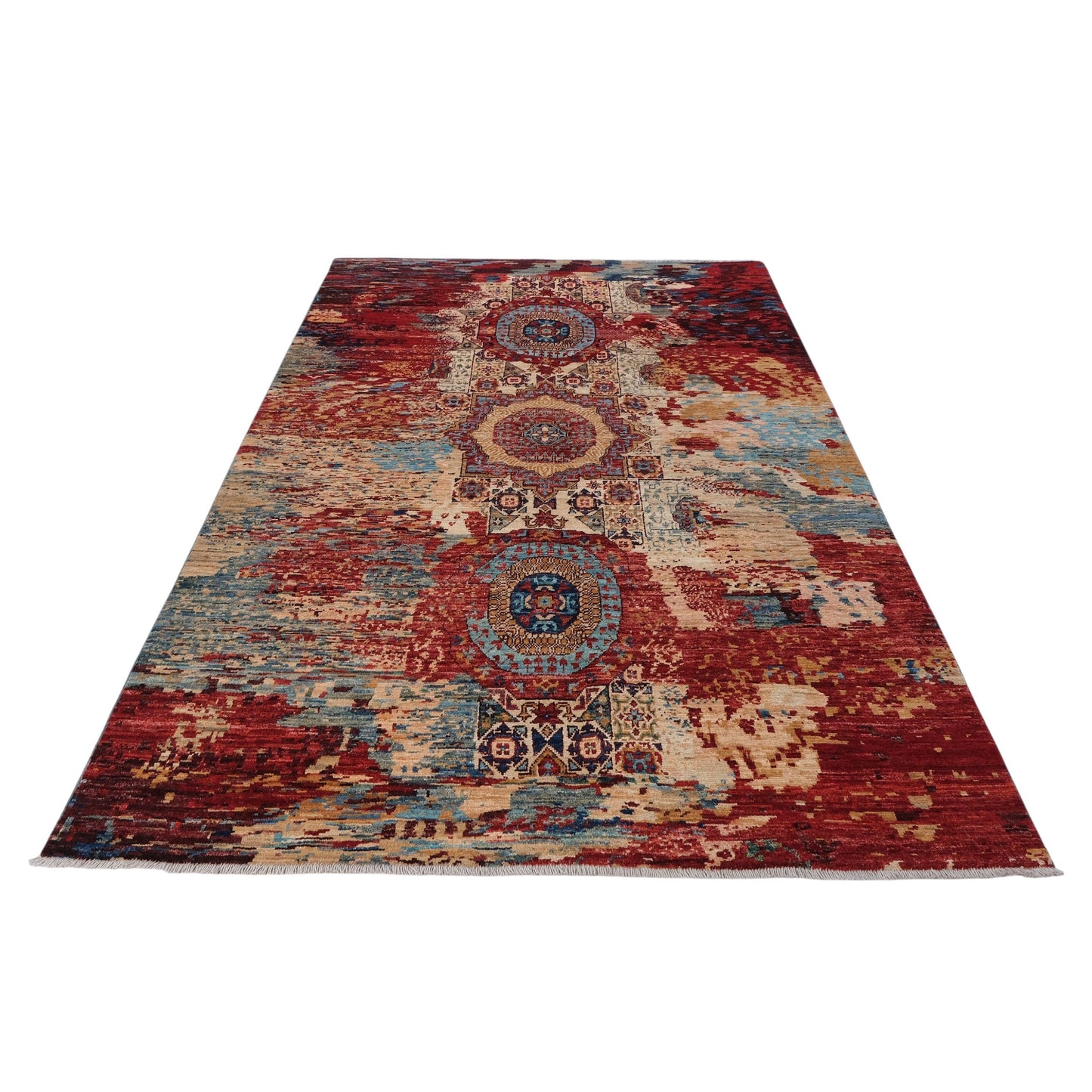 ARYANA MAMAB RED / MULTI 5' X 7'3"