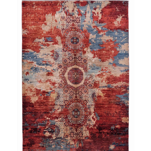 ARYANA MAMAB RED / MULTI 5'1" X 7'
