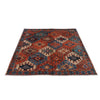 ARYANA ARYAN RED / NAVY 4'10" X 4'10"