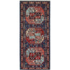 ARYANA ARYAN NAVY / RED 2' X 4'9"