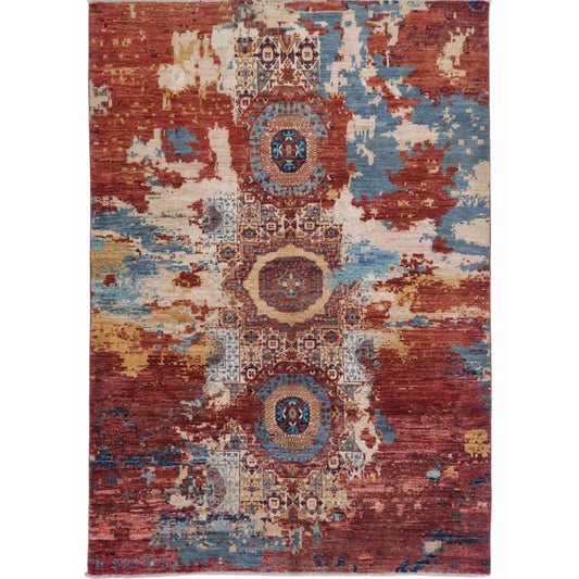 ARYANA MAMAB RED / MULTI 5' X 6'10"