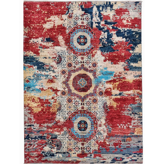ARYANA MAMAB IVORY / MULTI 5'1" X 6'10"