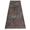 ARYANA ARYAN BROWN / RED 2'2" X 5'10"