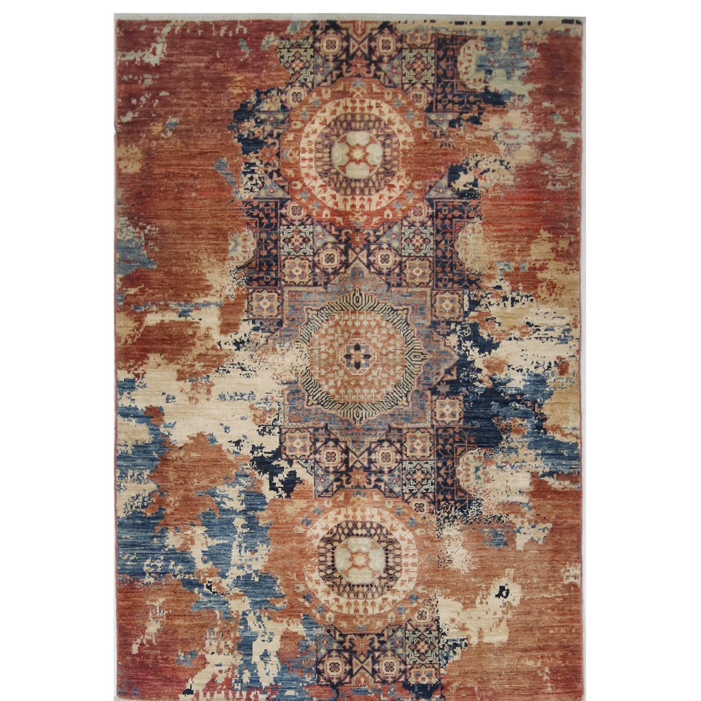 ARYANA ARYAN RED / IVORY 3'11" X 5'10"
