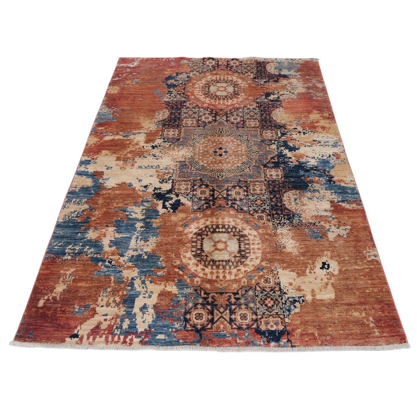 ARYANA ARYAN RED / IVORY 3'11" X 5'10"
