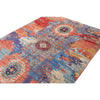 ARYANA ARYAN LIGHT BLUE / RED 4'10" X 6'10"
