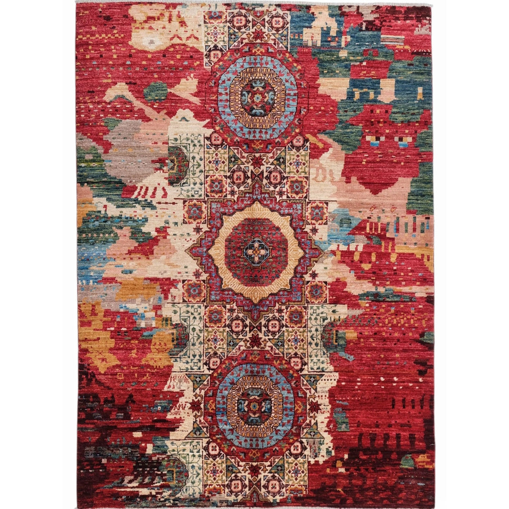 ARYANA MAMAB RED / MULTI 4'10" X 6'9"