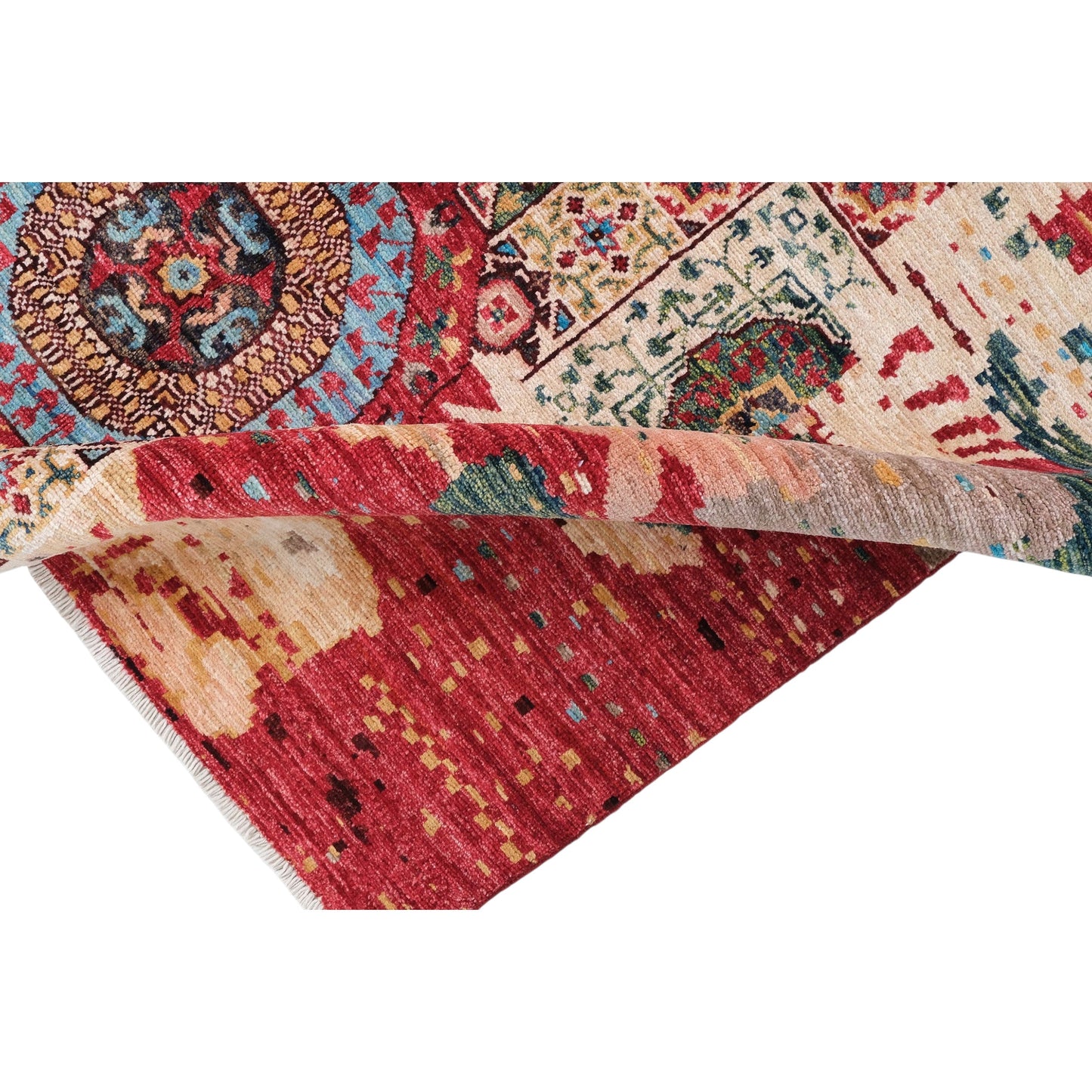 ARYANA MAMAB RED / MULTI 4'10" X 6'9"