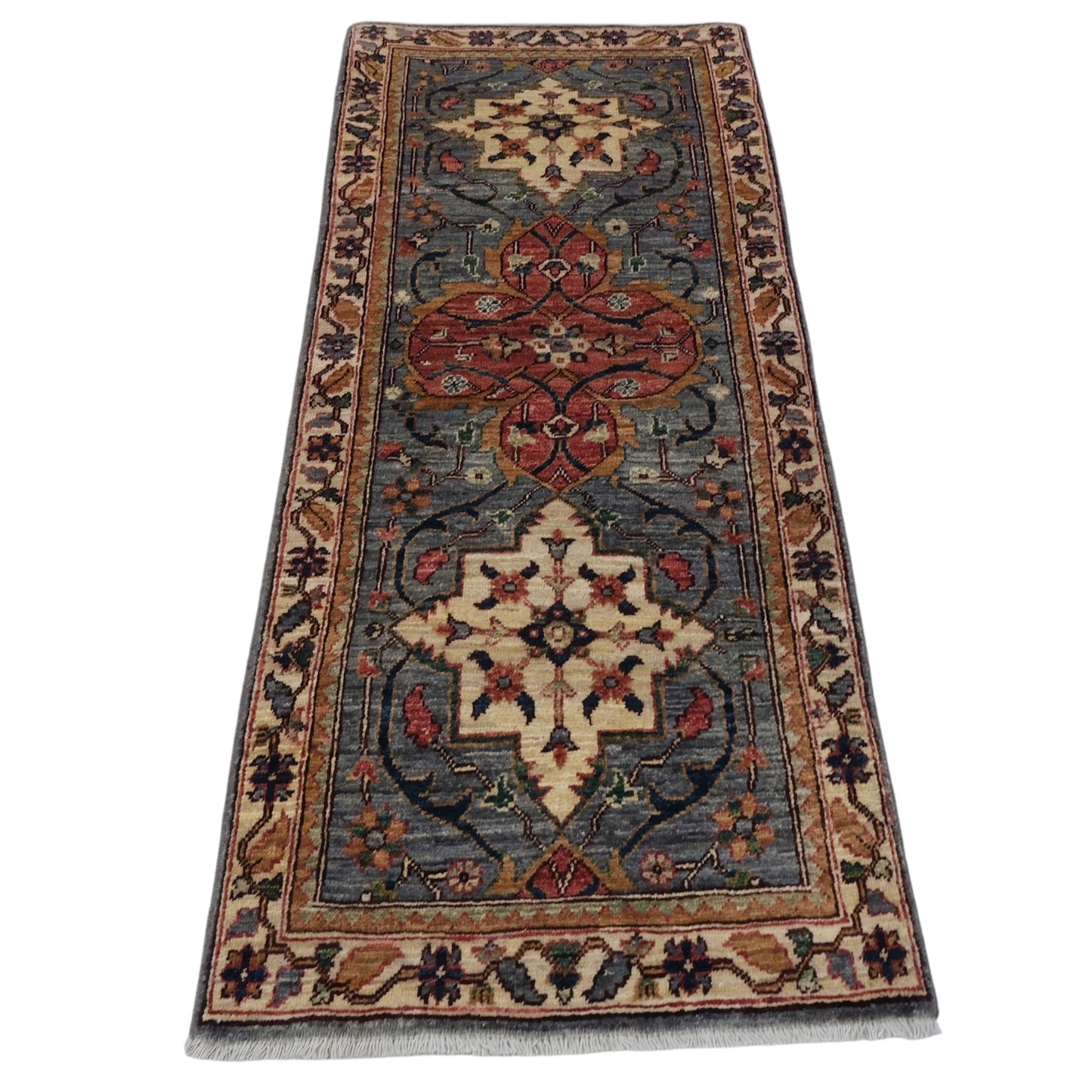 ARYANA ARYAN BROWN / IVORY 2'1" X 5'1"