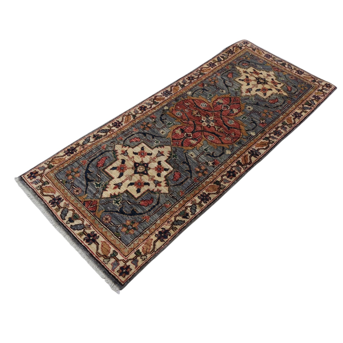 ARYANA ARYAN BROWN / IVORY 2'1" X 5'1"