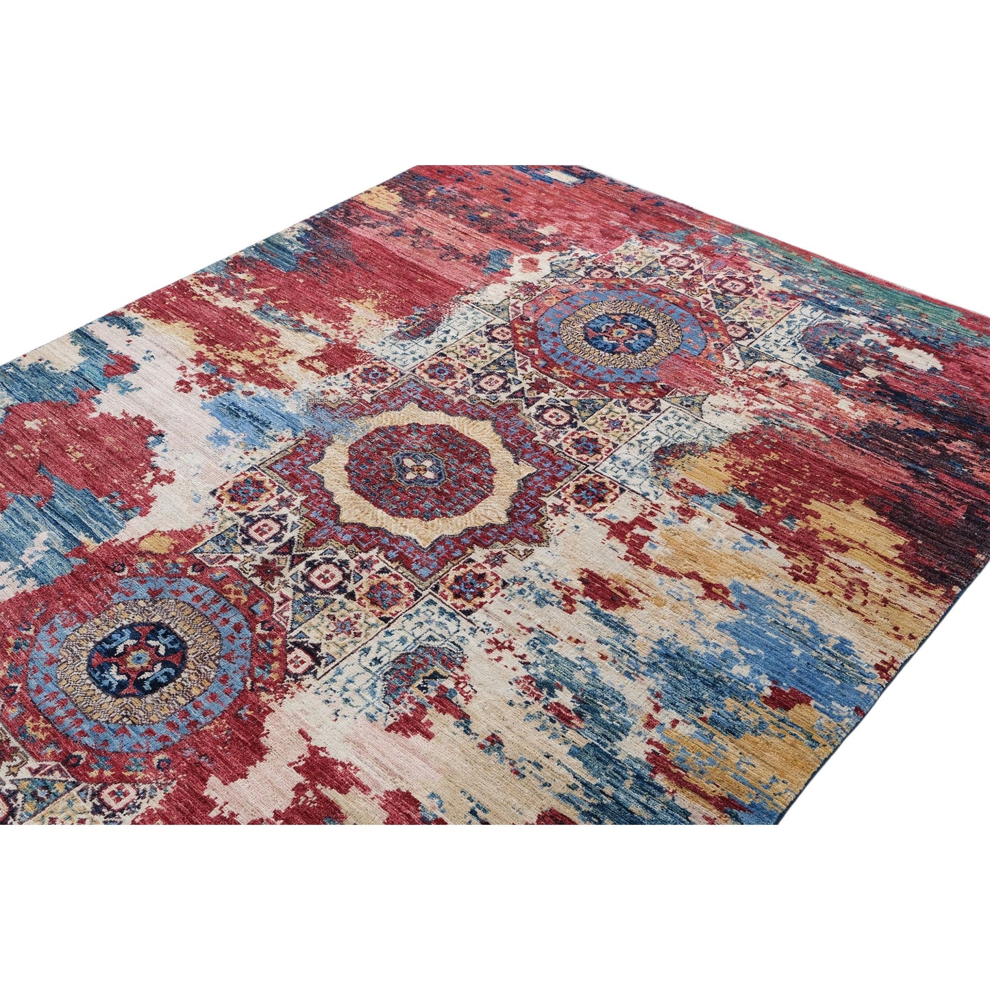 ARYANA MAMAB RED / MULTI 5'2" X 6'8"