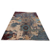 ARYANA ARYAN LIGHT BLUE / RED 4'11" X 6'10"