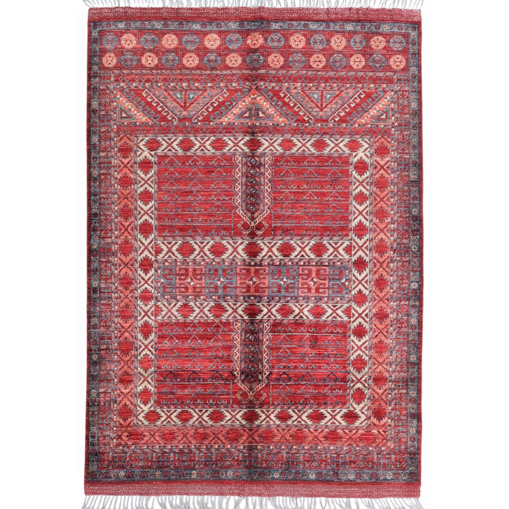 ARYANA ARYAN RED / RED 4'11" X 6'10"