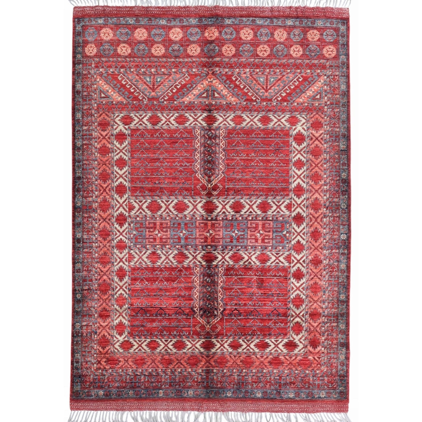 ARYANA ARYAN RED / RED 4'11" X 6'10"