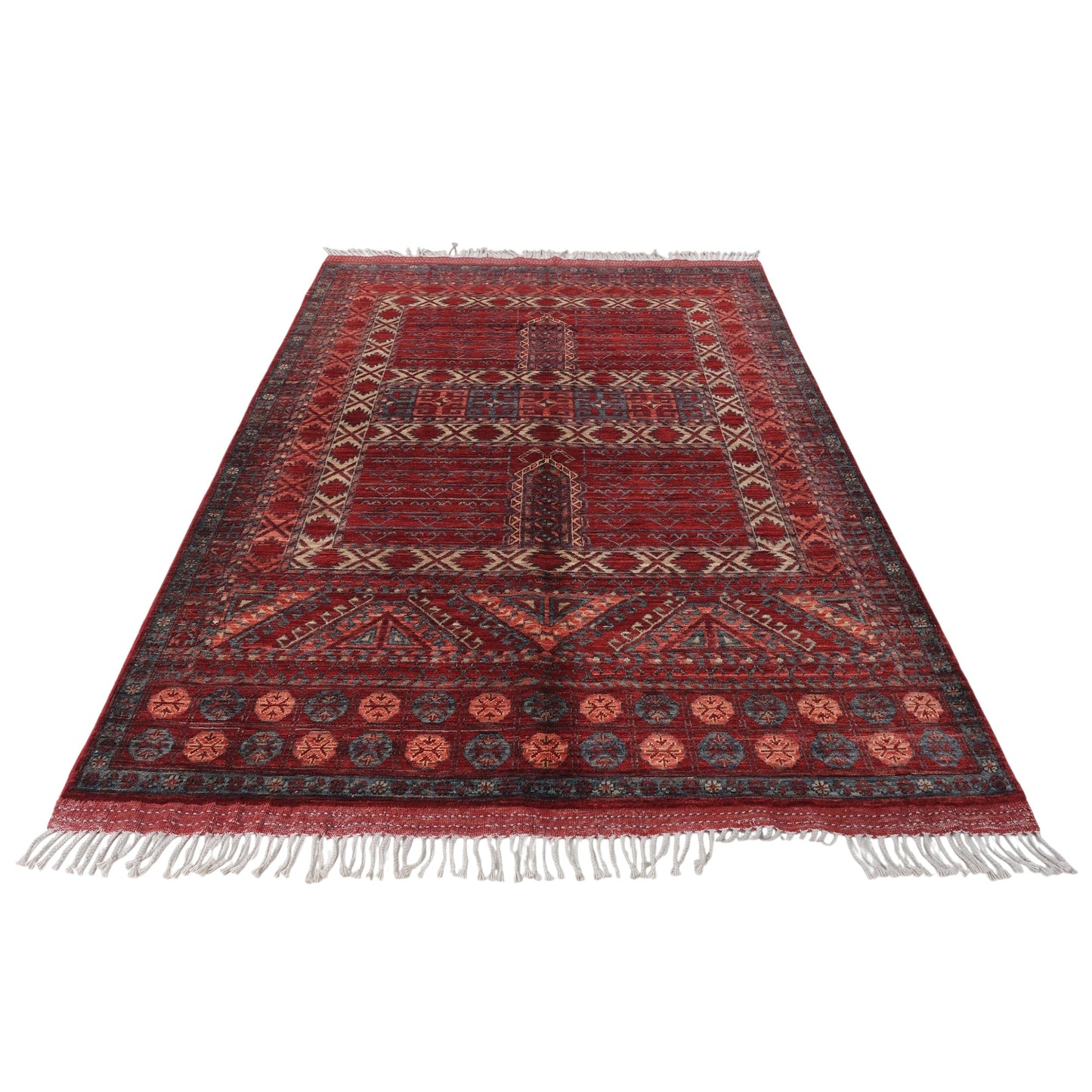 ARYANA ARYAN RED / RED 4'11" X 6'10"