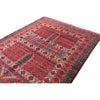 ARYANA ARYAN RED / RED 4'11" X 6'10"