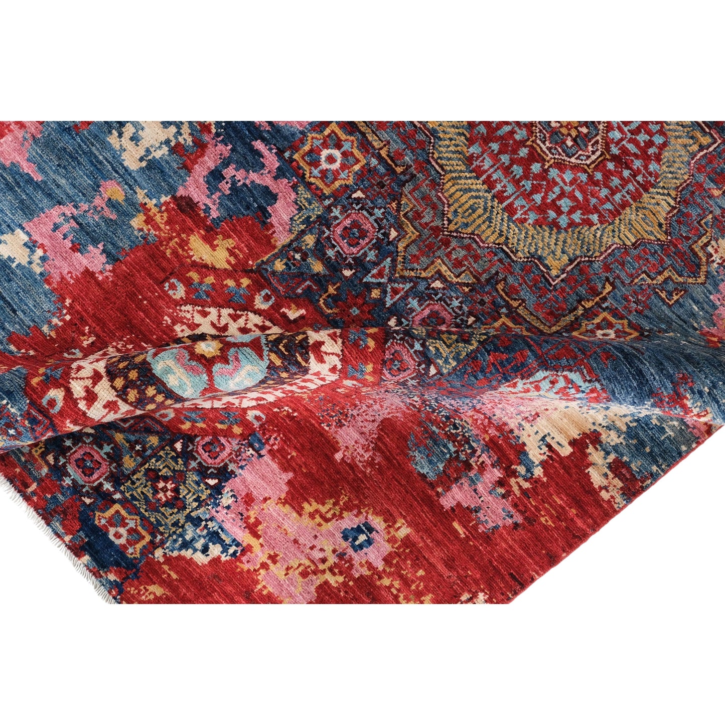 ARYANA ARYAN PINK / RED 3'11" X 6'2"