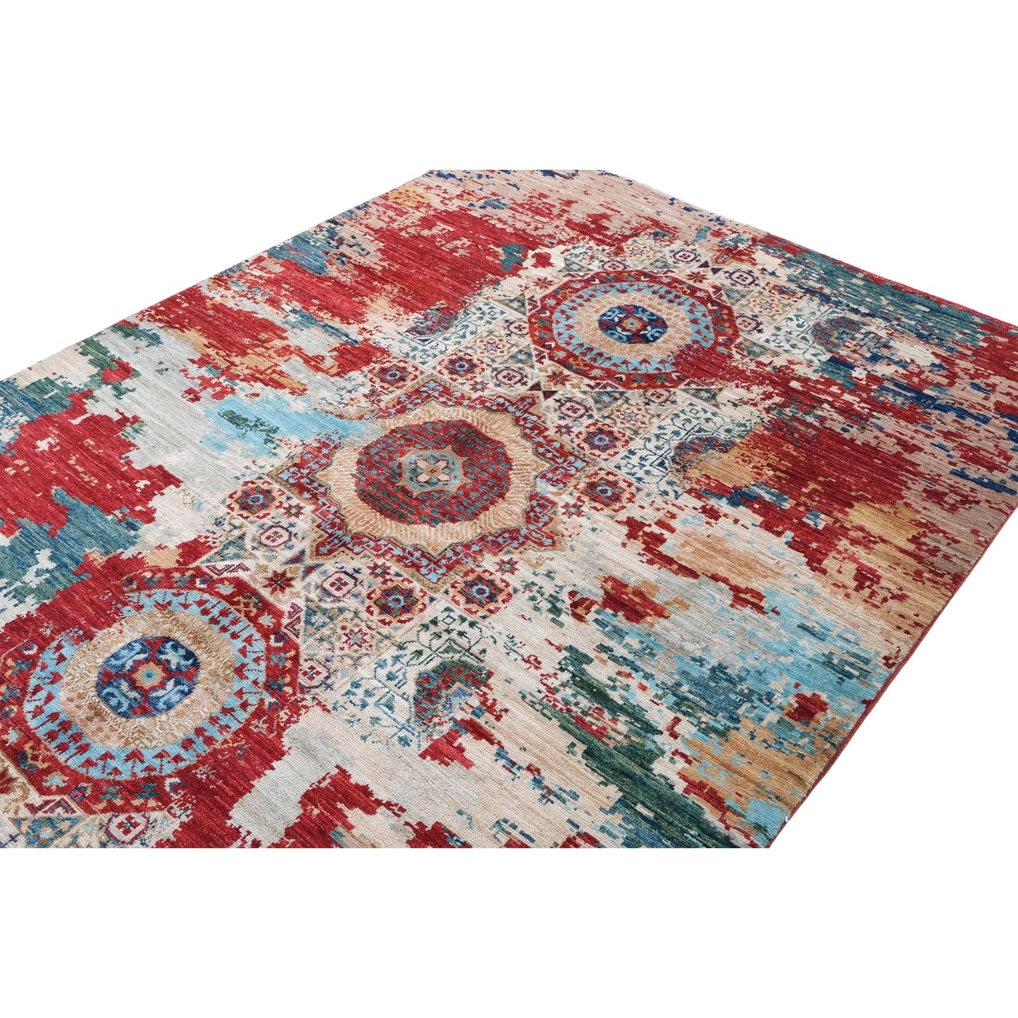 ARYANA ARYAN RED / IVORY 4'11" X 7'