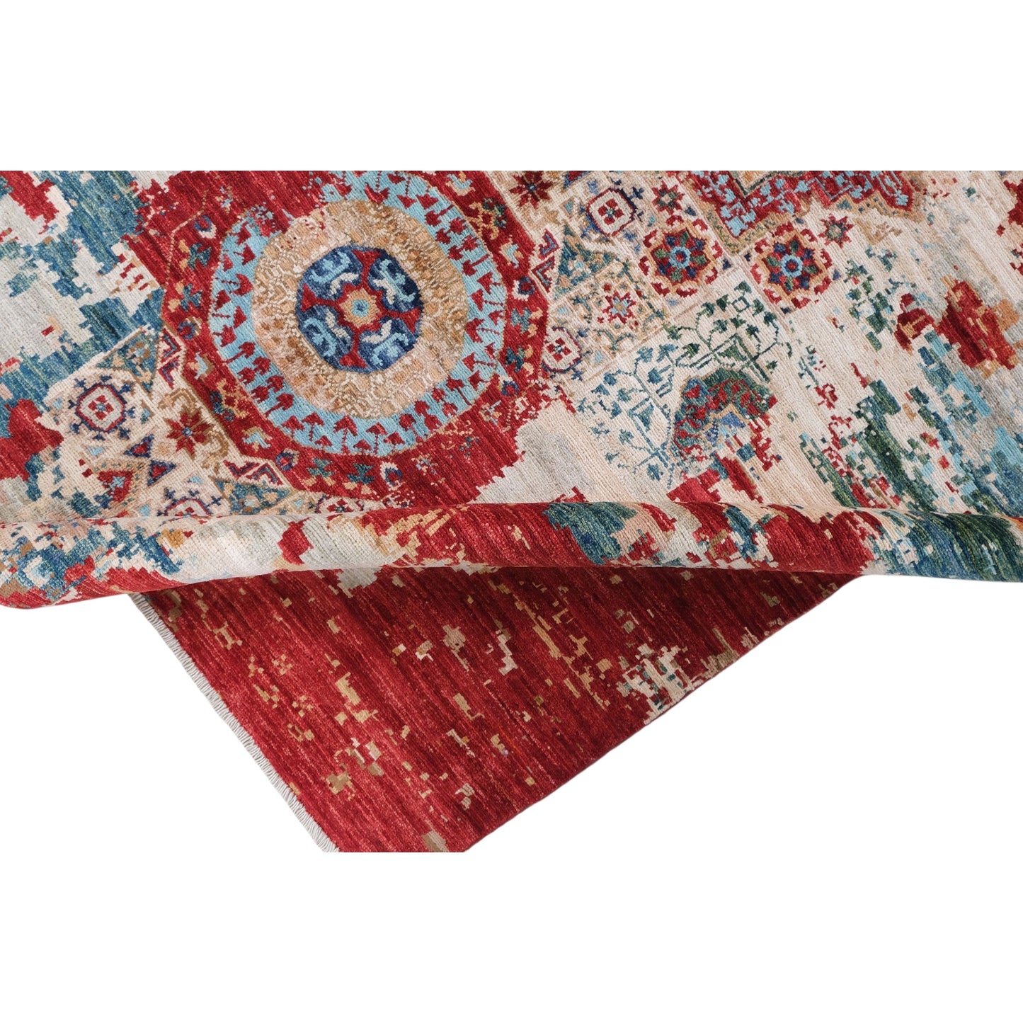 ARYANA ARYAN RED / IVORY 4'11" X 7'