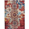 ARYANA ARYAN IVORY / RED 4'11" X 6'10"