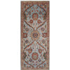 ARYANA ARYAN LIGHT BLUE / CAMEL 2' X 4'10"