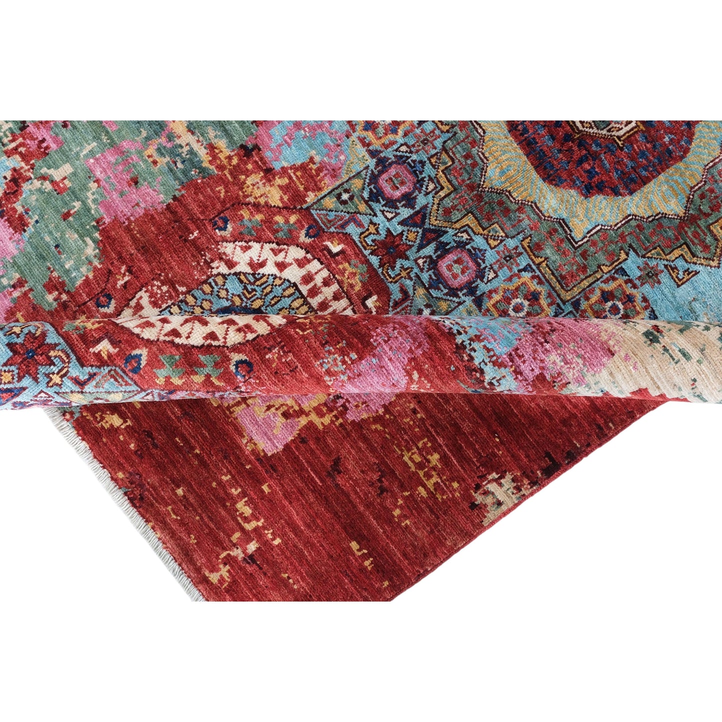 ARYANA ARYAN PINK / RED 3'11" X 6'3"