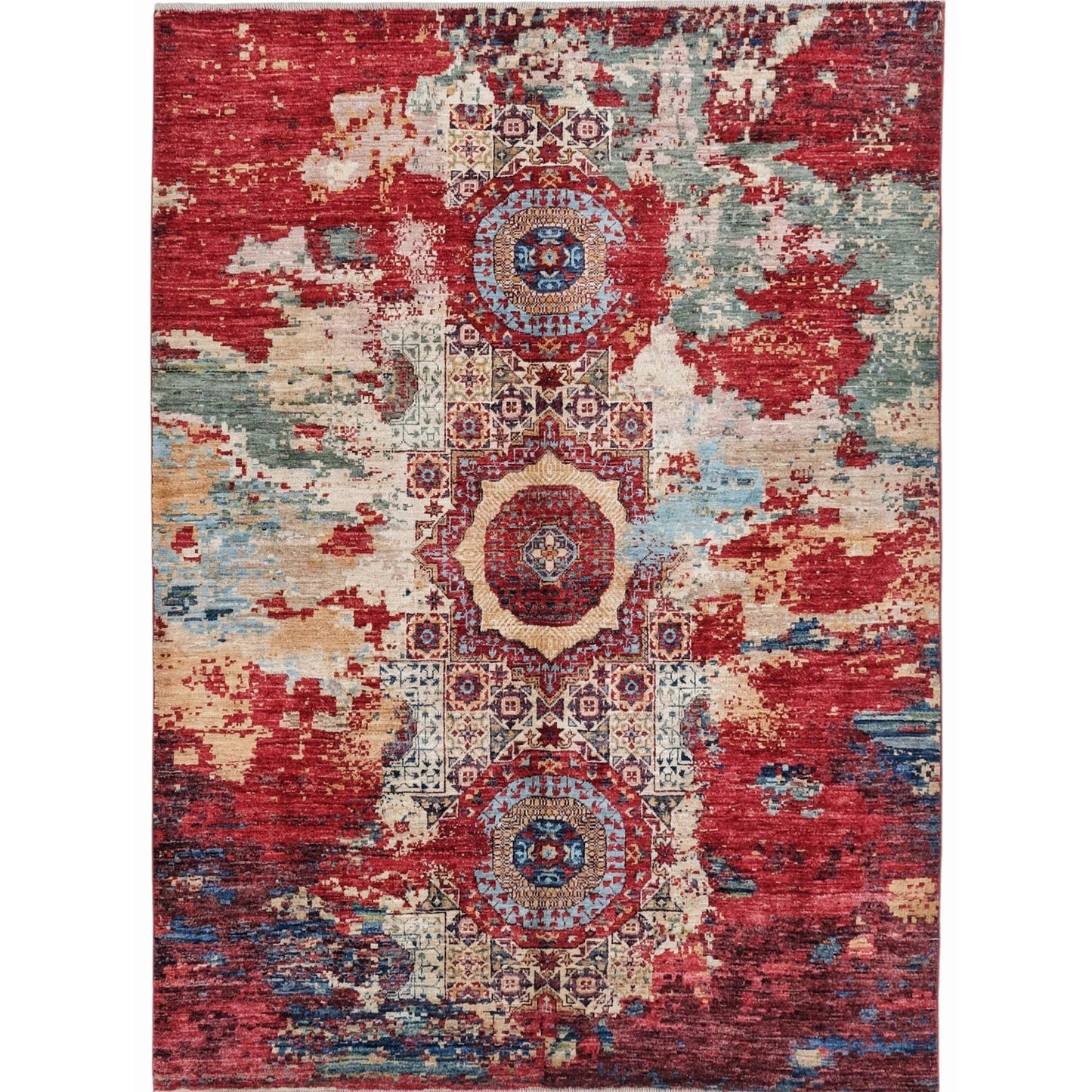 ARYANA MAMAB RED / MULTI 5' X 6'10"