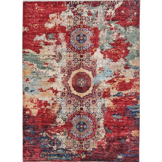 ARYANA MAMAB RED / MULTI 5' X 6'10"