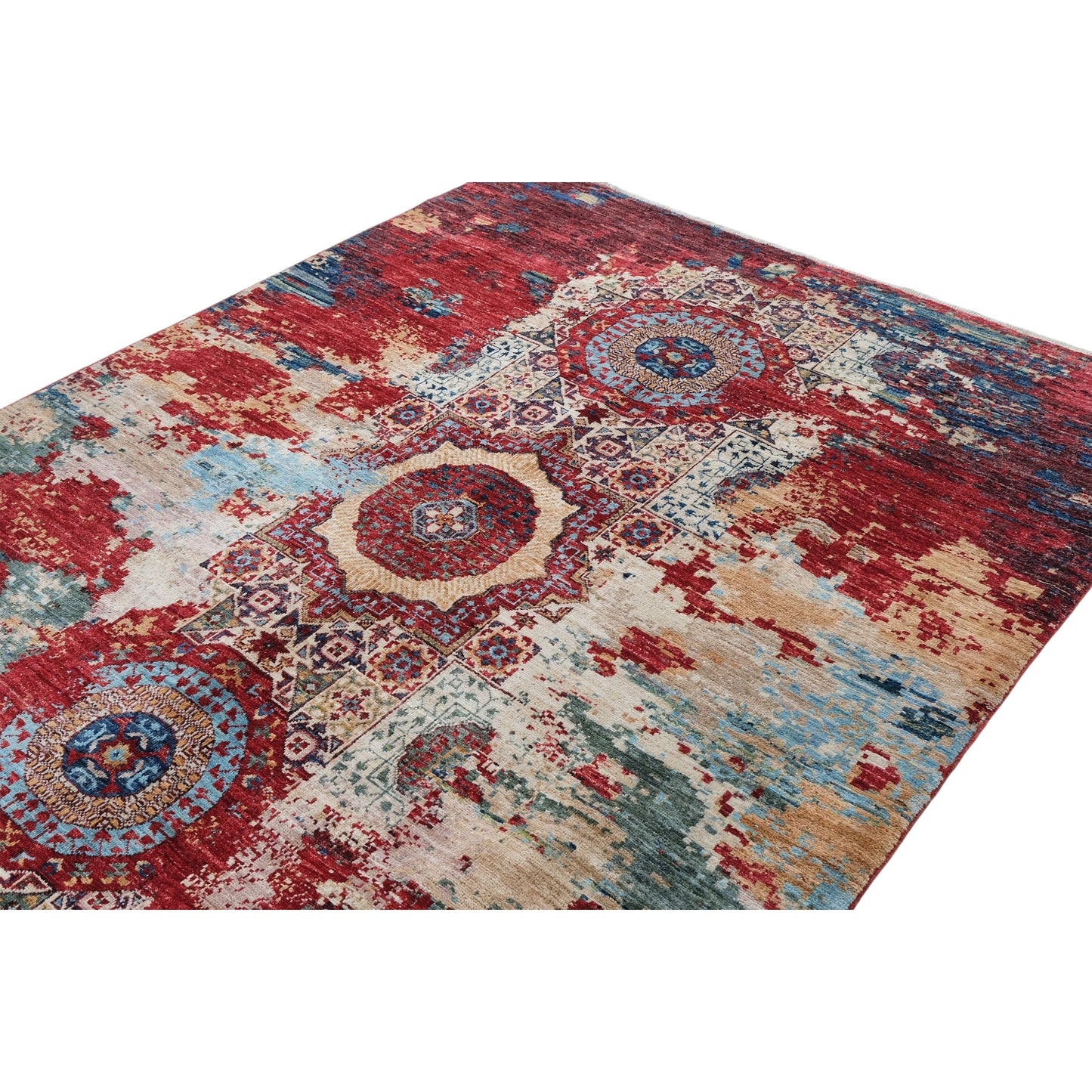 ARYANA MAMAB RED / MULTI 5' X 6'10"