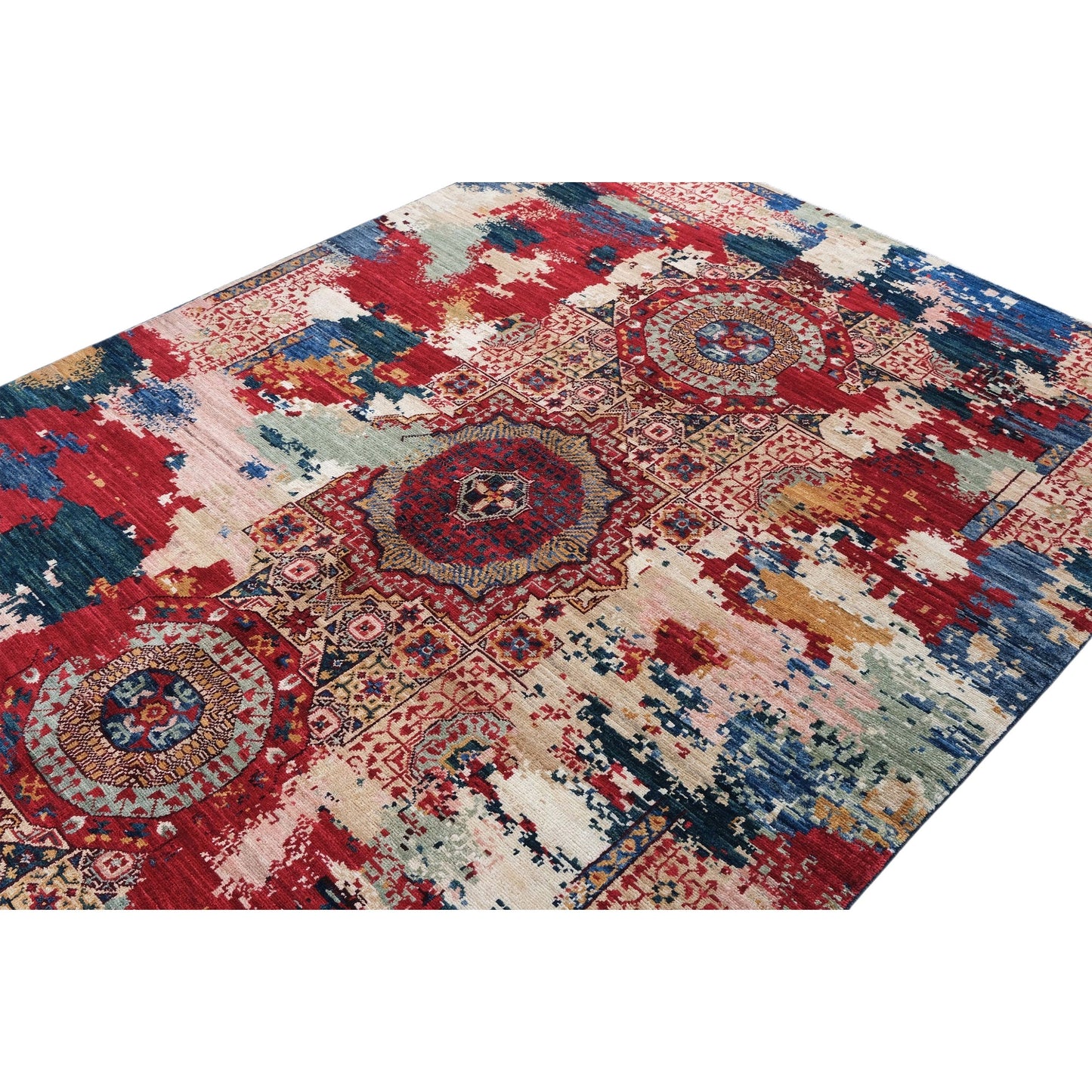 ARYANA MAMAB RED / MULTI 4'11" X 6'11"