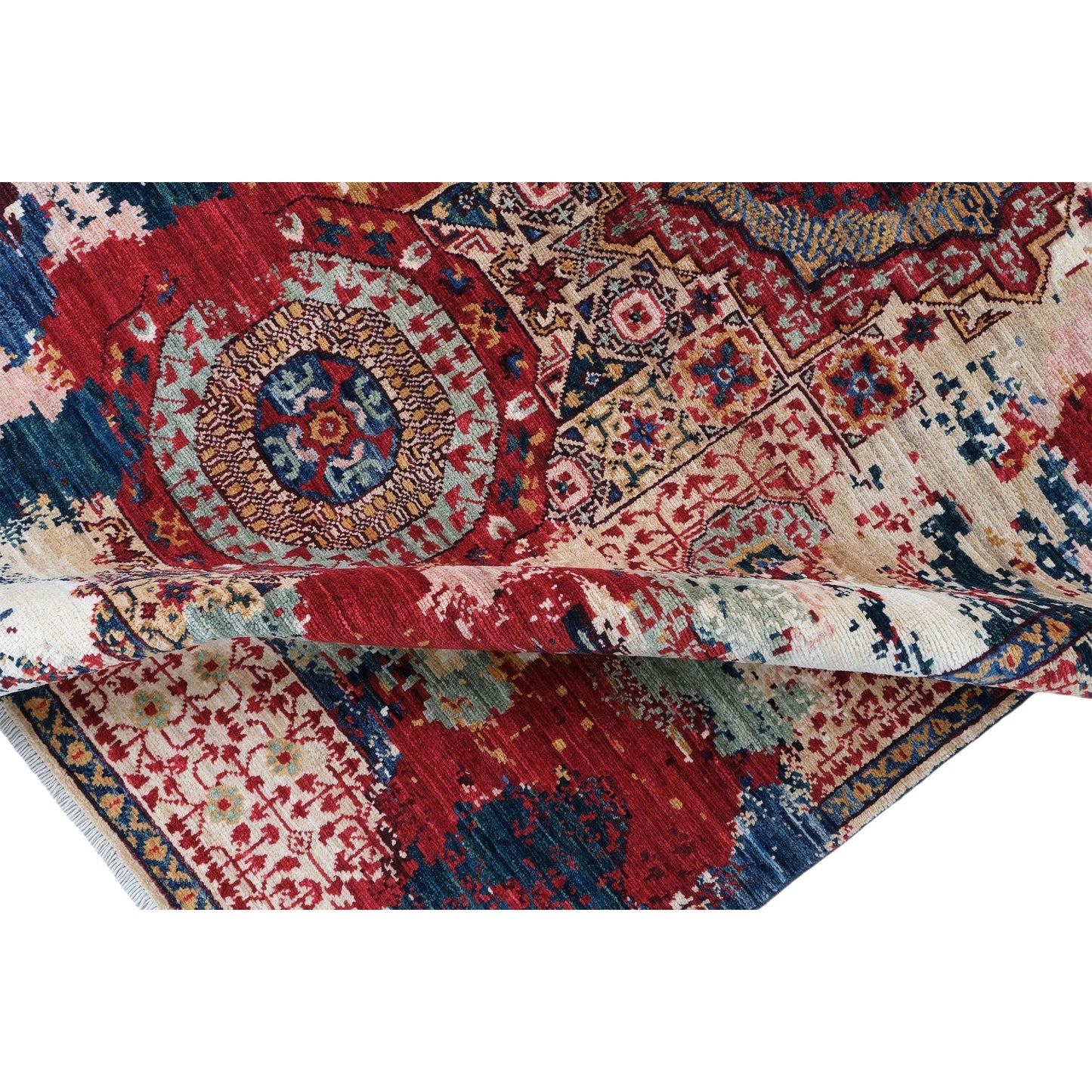 ARYANA MAMAB RED / MULTI 4'11" X 6'11"