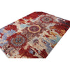 ARYANA ARYAN LIGHT BLUE / RED 4'11" X 6'8"
