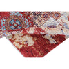 ARYANA ARYAN LIGHT BLUE / RED 4'11" X 6'8"