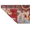 ARYANA ARYAN LIGHT BLUE / RED 4'11" X 6'8"